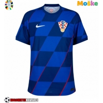 Moške Nogometnih dresov Hrvaška Gostujoči EP 2024 Kratki rokavi